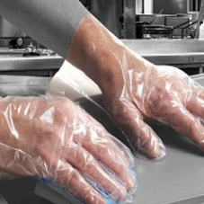 Polythene Gloves